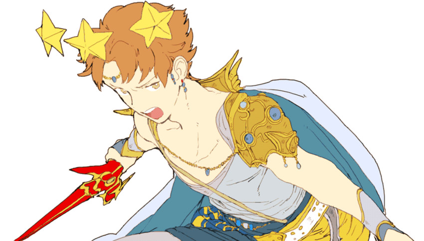 bartz klauser (final fantasy and 2 more) drawn by nyorotta