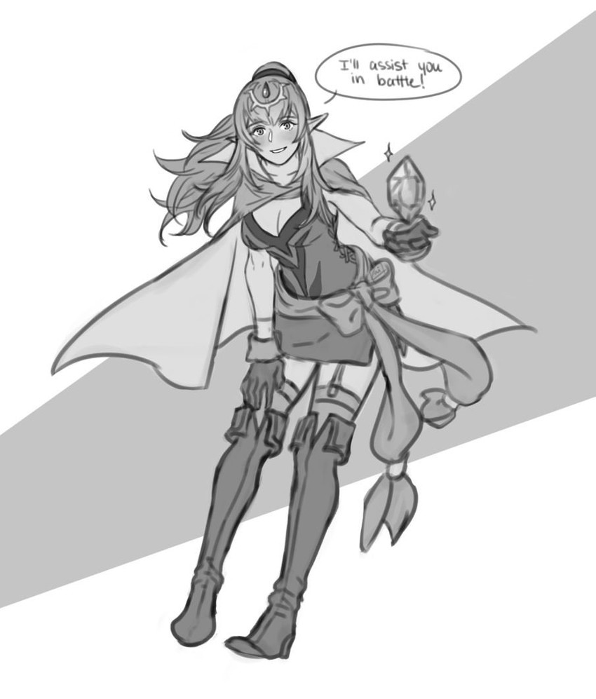 tiki (fire emblem and 3 more) drawn by krazehkai