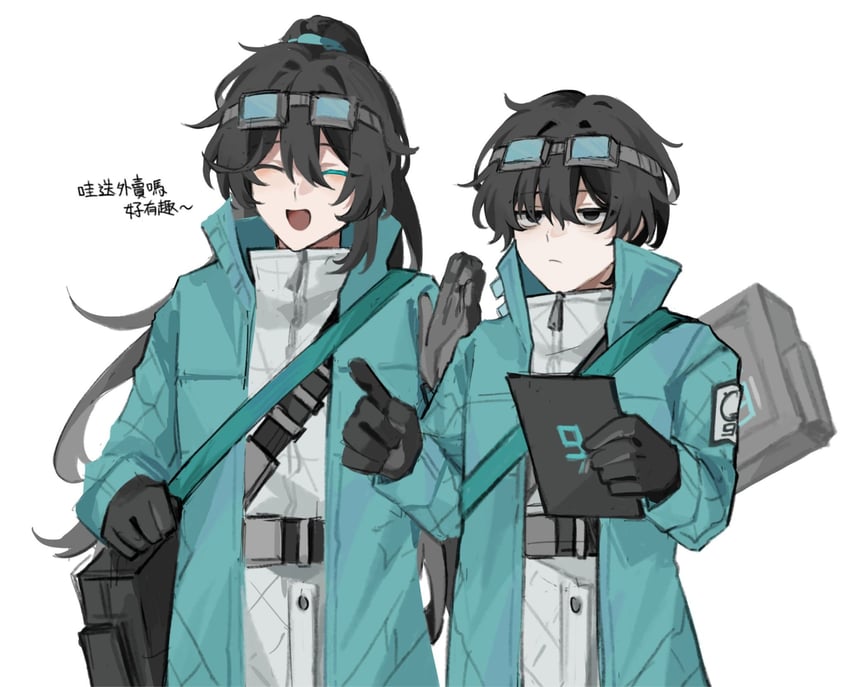 yi sang and hong lu (project moon and 1 more) drawn by wuzinan19