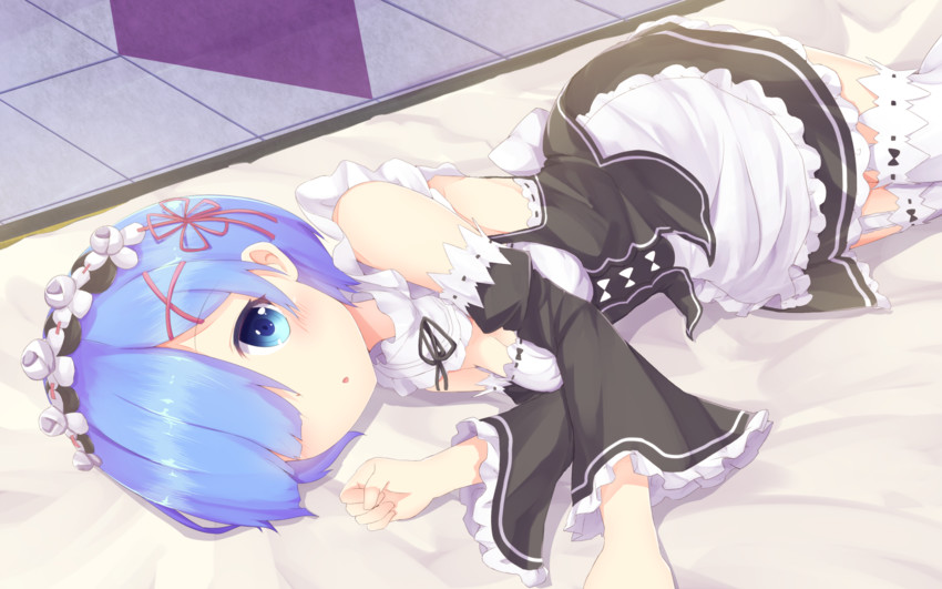 rem (re:zero kara hajimeru isekai seikatsu) drawn by nenosame