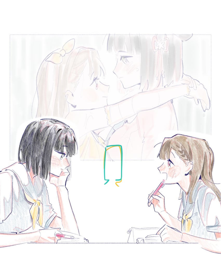 momose ginko and kachimachi kosuzu (love live! and 1 more) drawn by pipi_(m1x_mix)