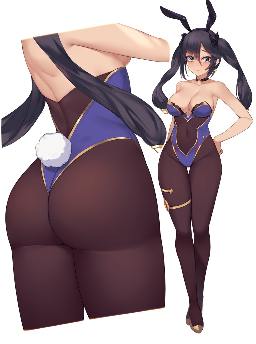 mona (genshin impact) drawn by kuavera