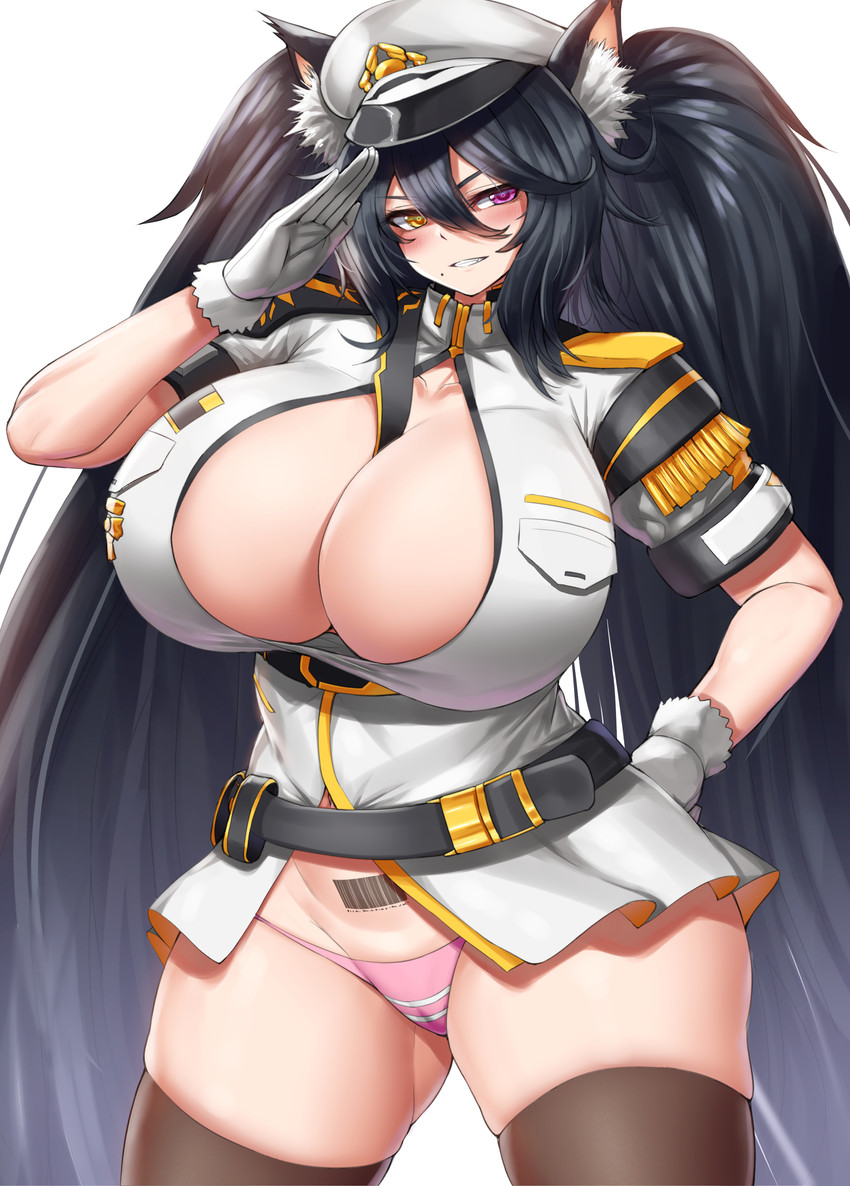 poi and cerberus (last origin) drawn by cho!cho!