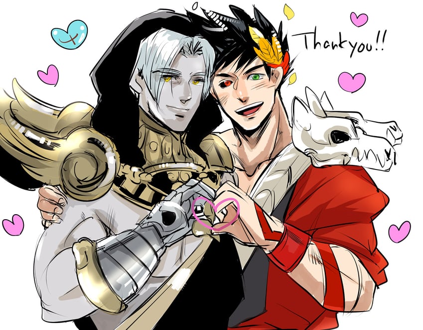 zagreus and thanatos (hades and 1 more) drawn by ing0123
