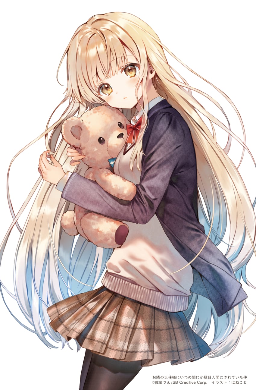 shiina mahiru (otonari no tenshi-sama ni itsu no mani ka dame ningen ni sarete ita ken) drawn by hanekoto
