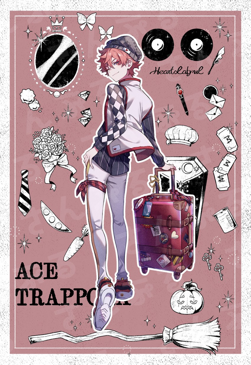 ace trappola (twisted wonderland) drawn by tuze111