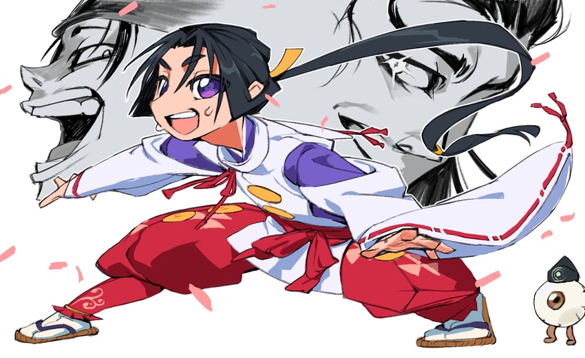 houjou tokiyuki, suwa yorishige, and ashikaga takauji (nige jouzu no wakagimi) drawn by yuuo_(tmdaxx)