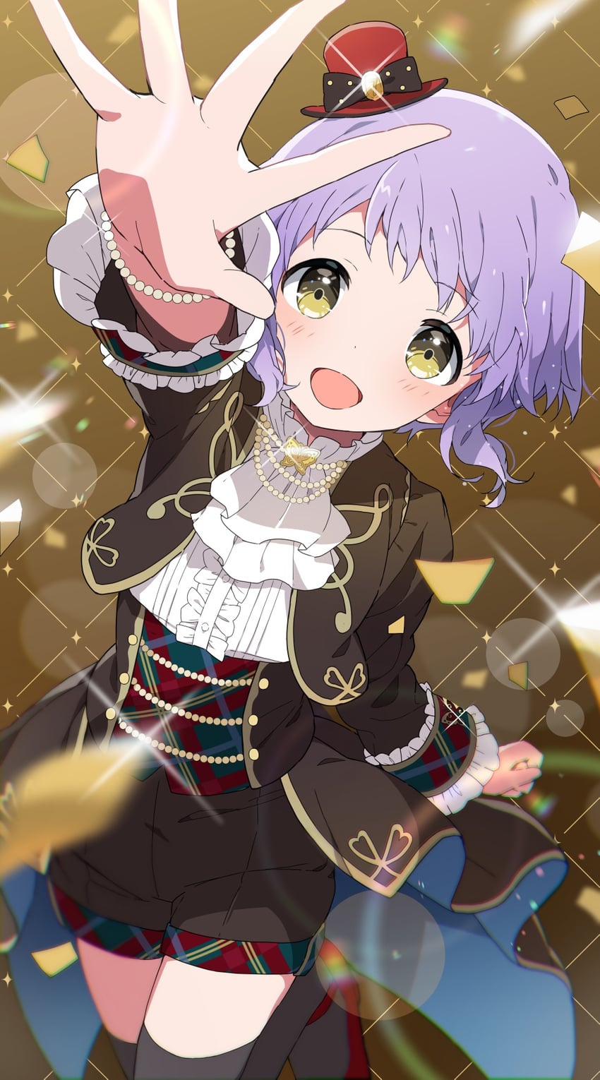 makabe mizuki (idolmaster and 2 more) drawn by mochigome_(ununquadium)