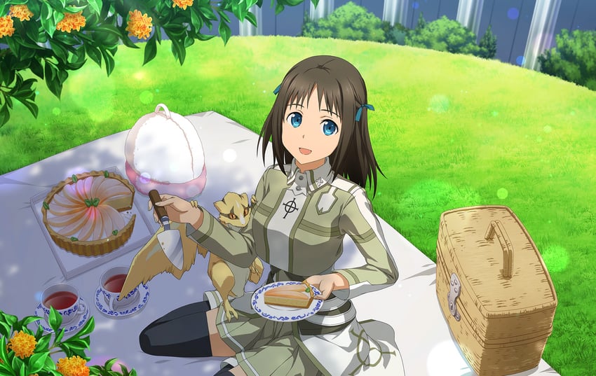 ronye arabel and tsukikage (sword art online and 2 more)