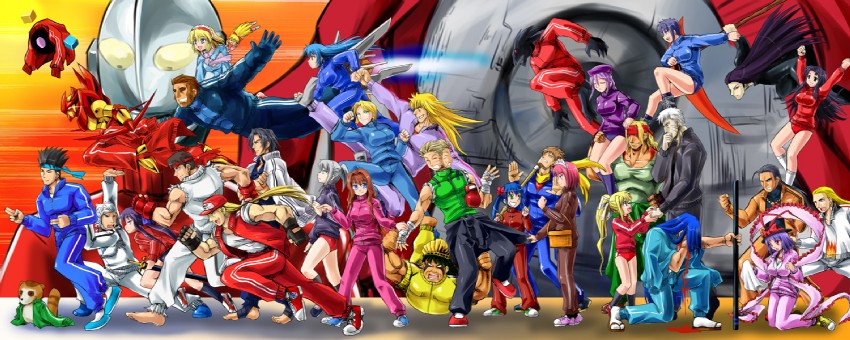 alice margatroid, shanghai doll, nagae iku, asakura ryoko, ryu, and 27 more (touhou and 18 more) drawn by inusurvivor