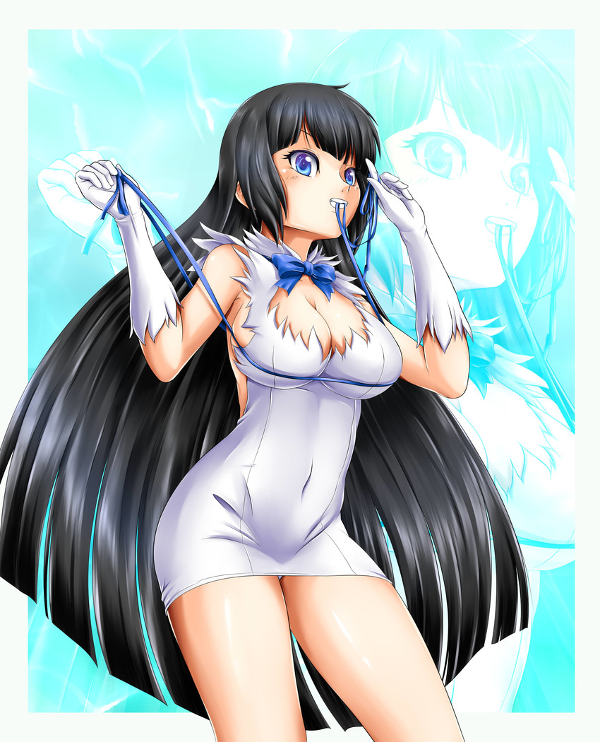 hestia (dungeon ni deai wo motomeru no wa machigatteiru darou ka) drawn by yomitrooper