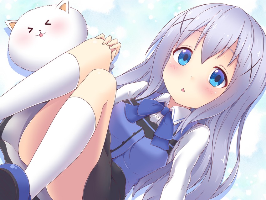 kafuu chino (gochuumon wa usagi desu ka?) drawn by koumei_(twinameless)