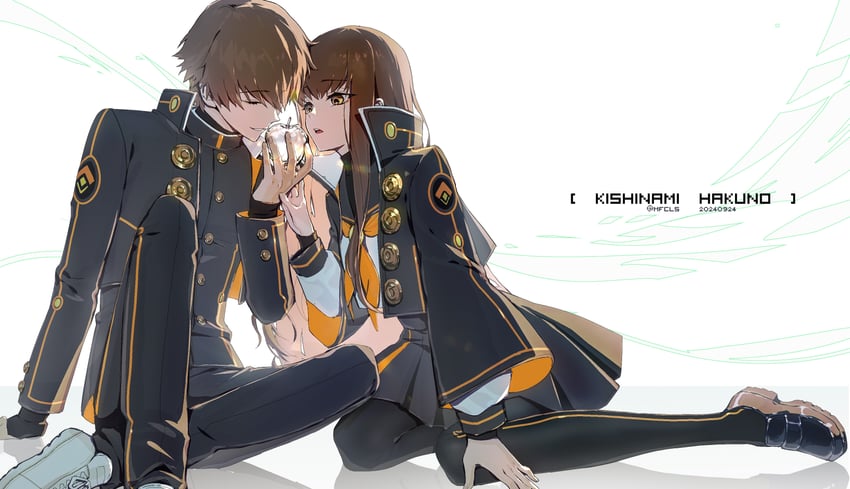 kishinami hakuno (fate and 1 more) drawn by liusang