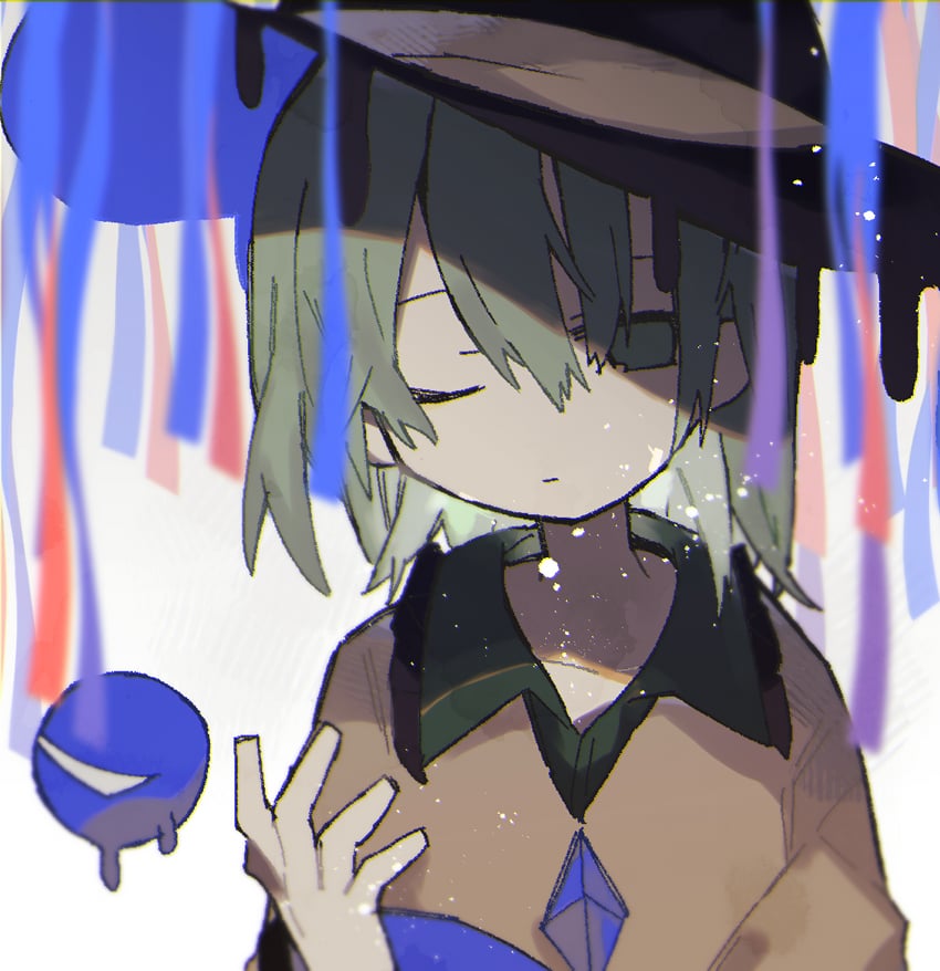 komeiji koishi (touhou) drawn by hatsushiro_mamimu