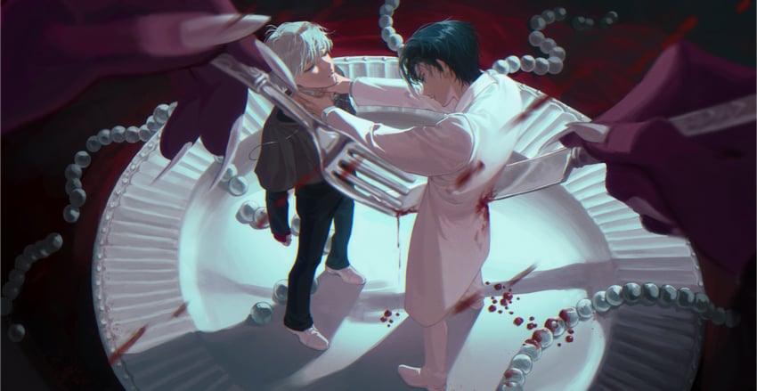ivan and till (alien stage) drawn by kelp_sprout_(bloody716)