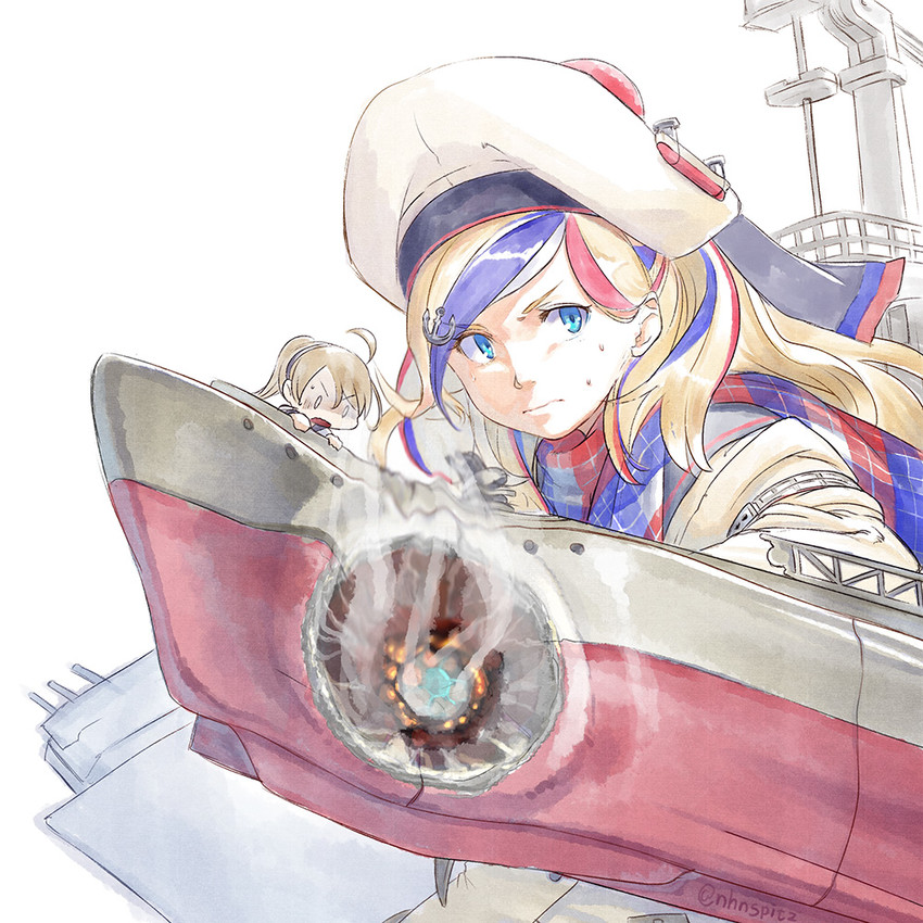 fairy and commandant teste (kantai collection) drawn by nogiguchi_kohiro
