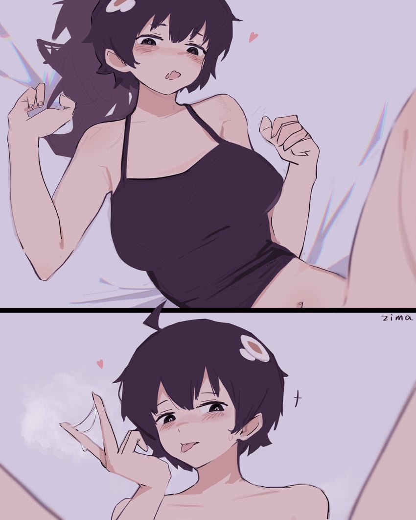 araragi karen and araragi tsukihi (monogatari and 1 more) drawn by baisebandaoti1