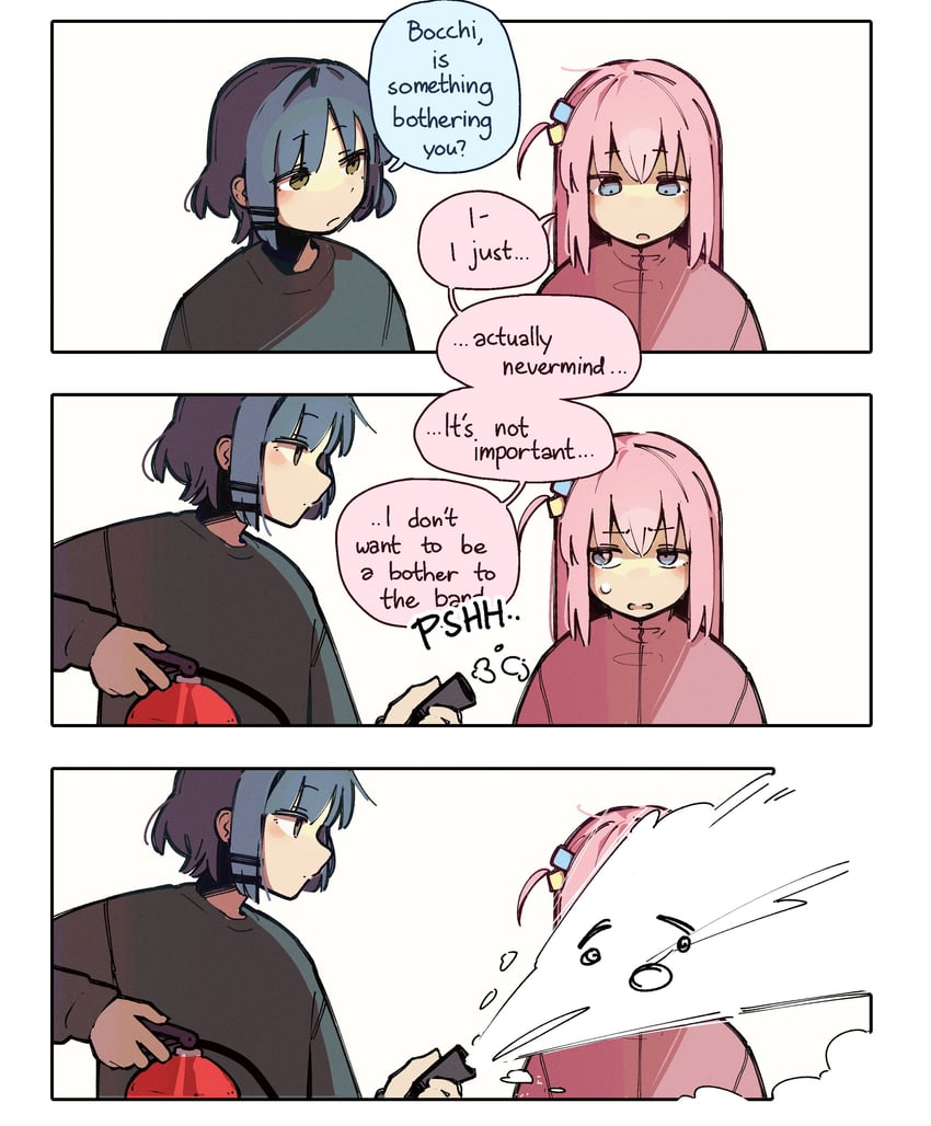 gotoh hitori and yamada ryo (bocchi the rock!) drawn by machuuu68