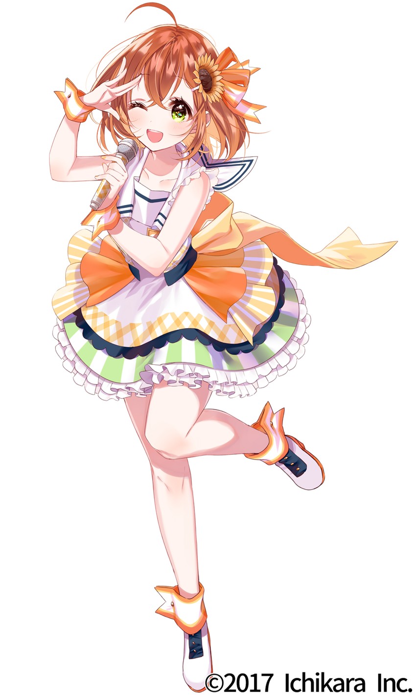honma himawari (nijisanji) drawn by misumi_(macaroni)