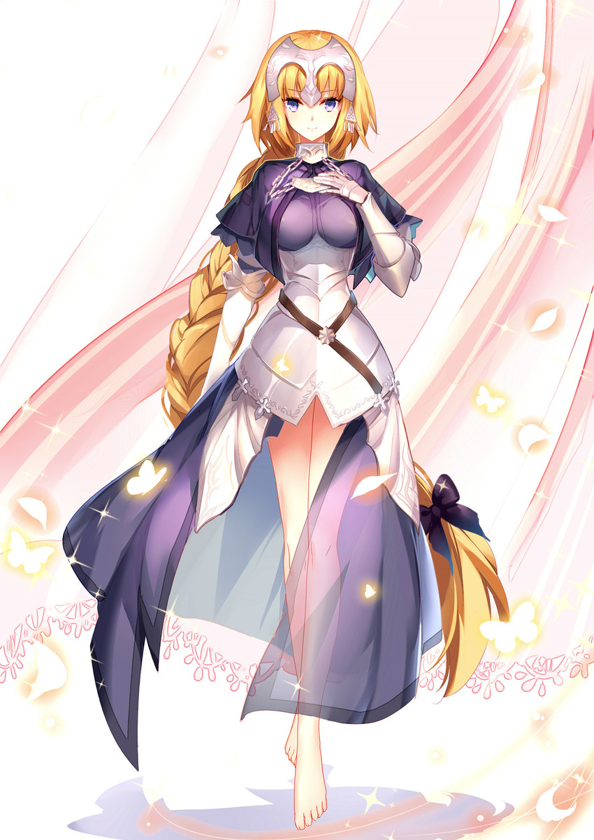 jeanne d'arc (fate and 1 more) drawn by gekka_nanako