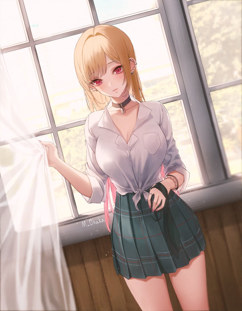 kitagawa marin (sono bisque doll wa koi wo suru) drawn by mohaka_(m_0haka)
