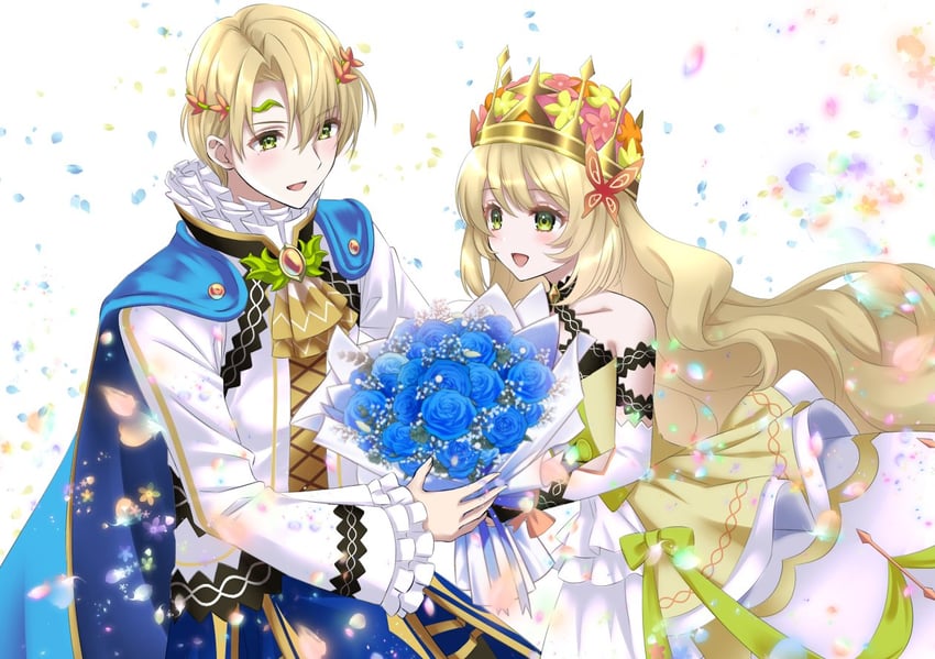 celine and alfred (fire emblem and 1 more) drawn by kakiko210