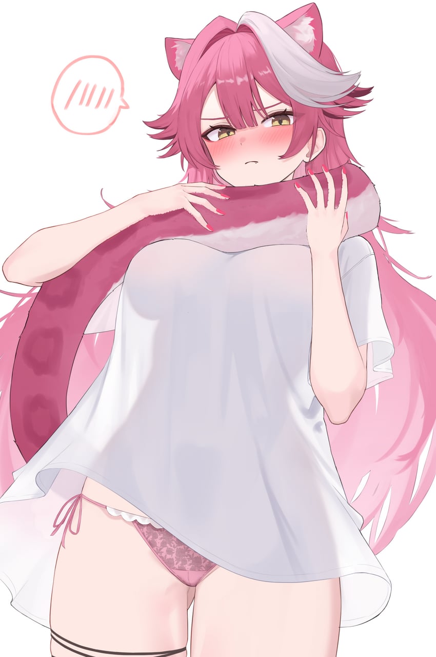 raora panthera (hololive and 1 more) drawn by 4kebidayo