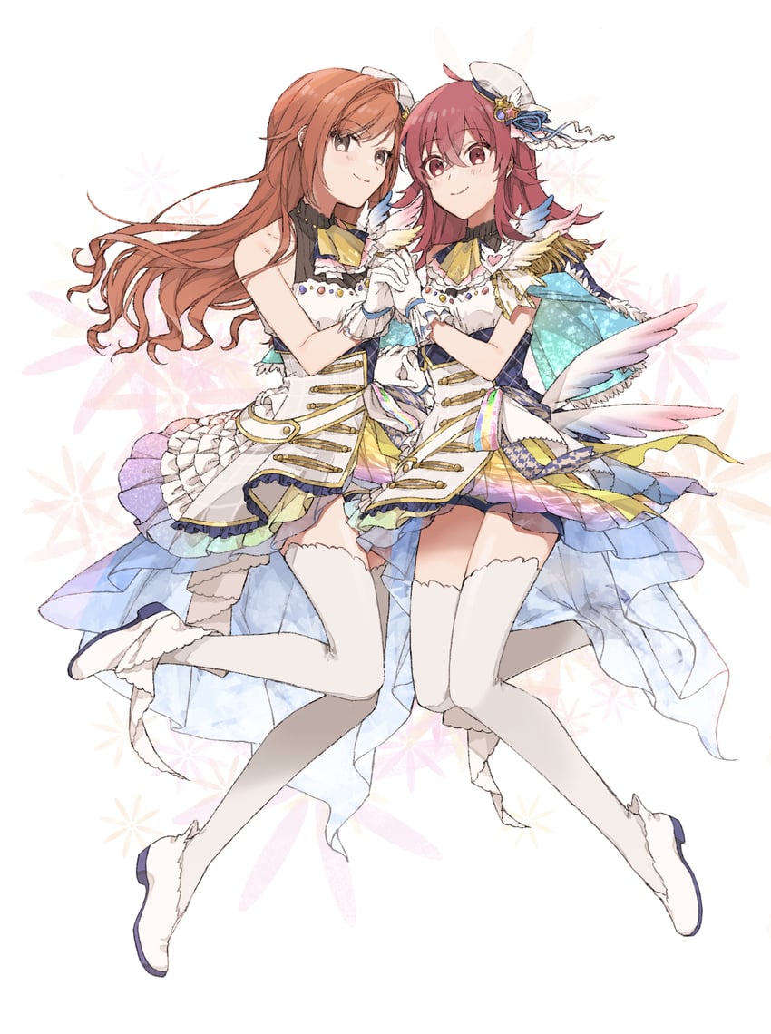 komiya kaho and arisugawa natsuha (idolmaster and 1 more) drawn by higawari_(higawarikn)