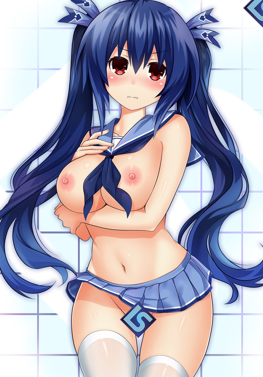 noire (neptune and 1 more) drawn by gabriel_evangel