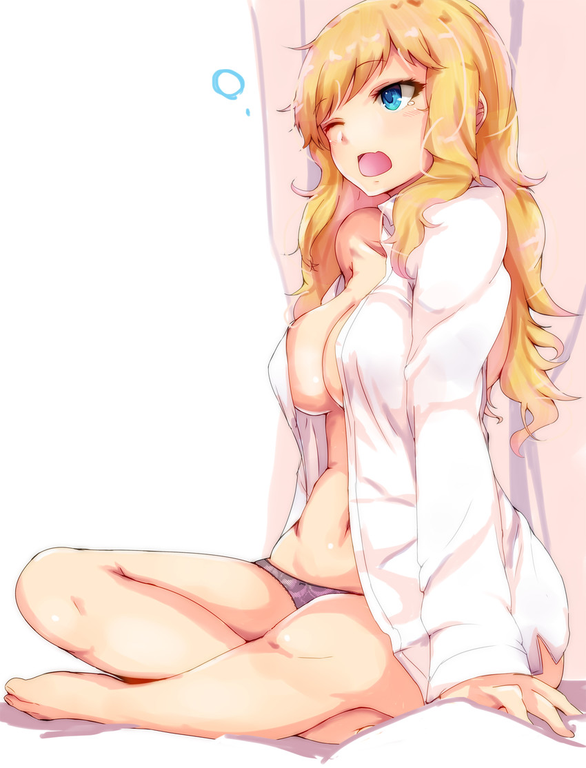 ohtsuki yui (idolmaster and 1 more) drawn by ryuu.