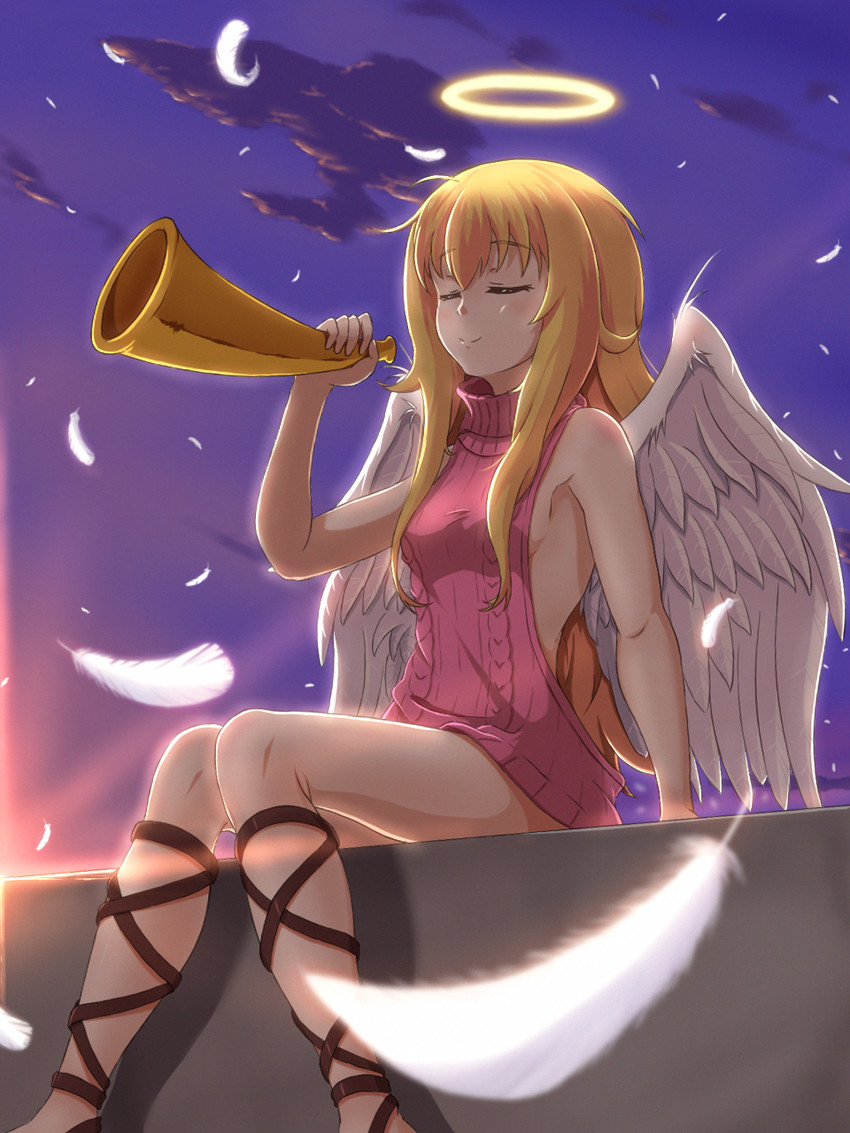 gabriel tenma white (gabriel dropout) drawn by kannazuki_kenji