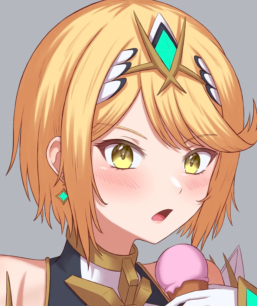 mythra (xenoblade chronicles and 1 more) drawn by taro_(peach_taro51)