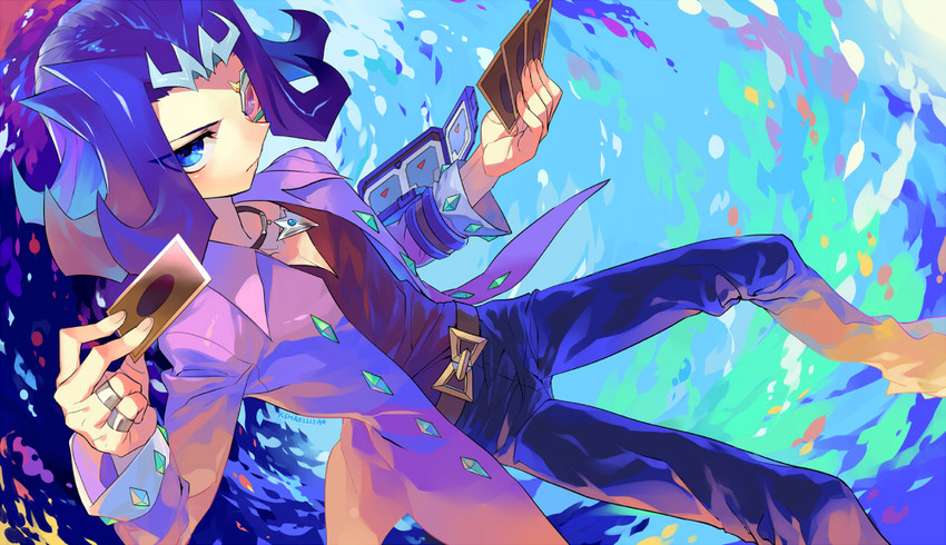 kamishiro ryouga (yu-gi-oh! and 1 more) drawn by kushabiria