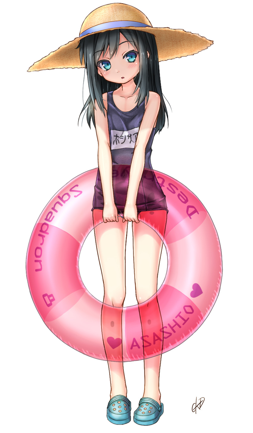 asashio (kantai collection) drawn by gotou_hisashi