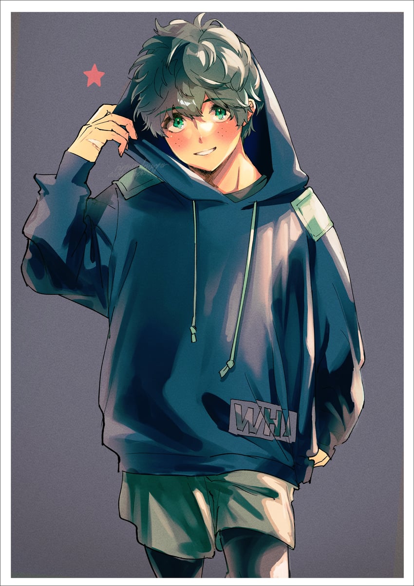 midoriya izuku (boku no hero academia) drawn by ringwanderunger