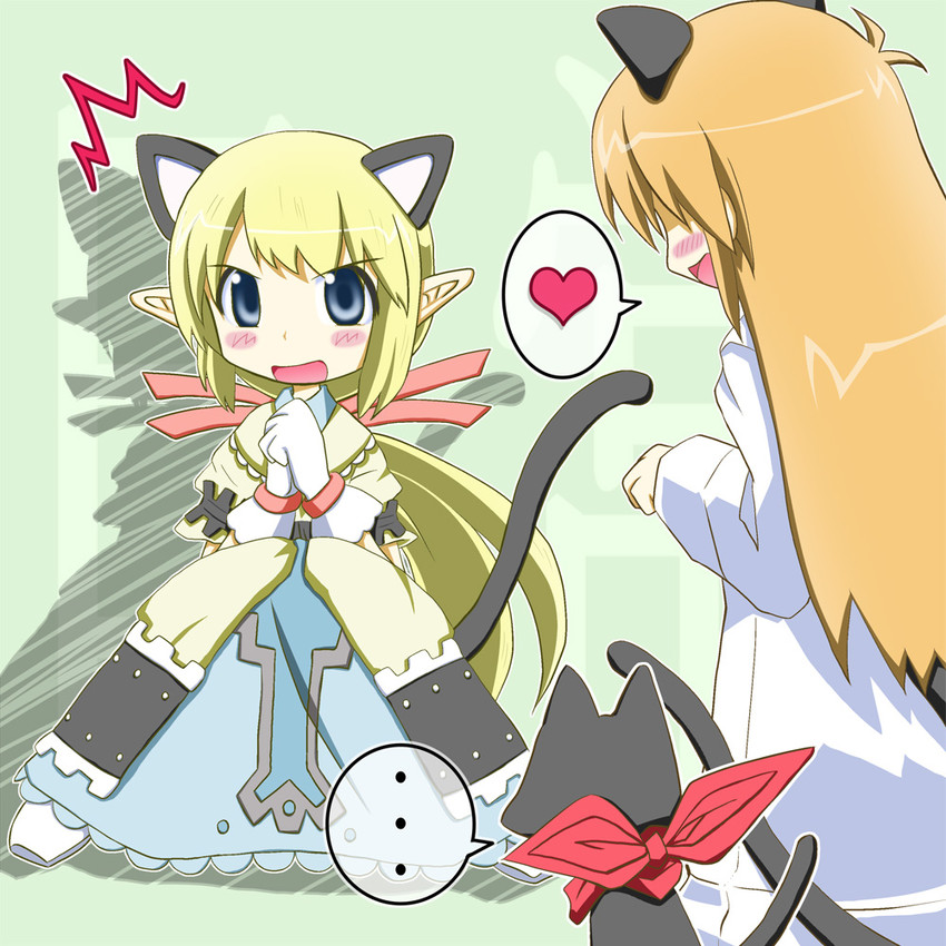 professor shinonome, sakamoto, and princess starla (nichijou) drawn by shinbun'ya