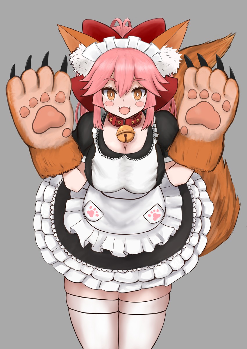 tamamo and tamamo cat (fate and 1 more) drawn by runate
