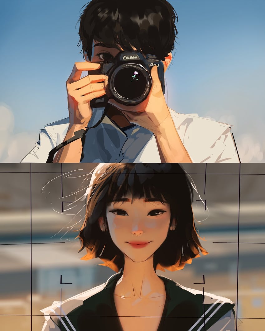 original and 1 more drawn by sam_yang