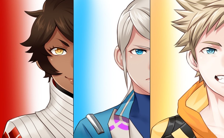 spark, candela, and blanche (pokemon and 1 more) drawn by blackkdogg