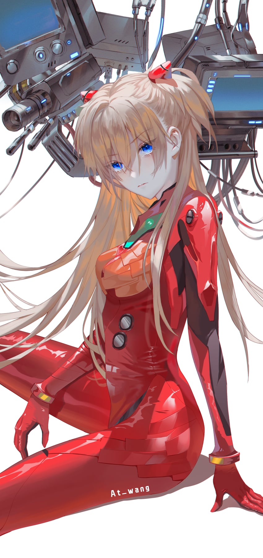 souryuu asuka langley (neon genesis evangelion and 2 more) drawn by at_wang