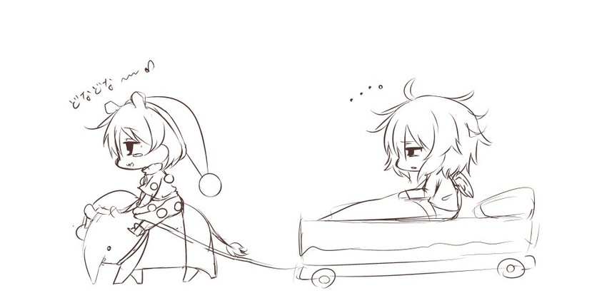 kishin sagume and doremy sweet (touhou) drawn by twumi