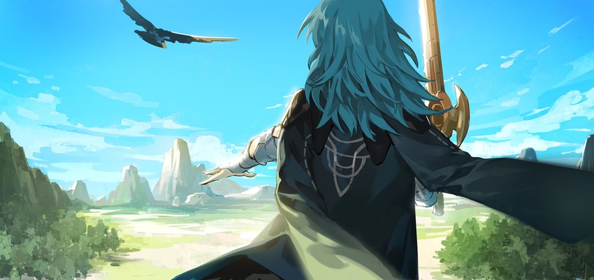 female byleth (fire emblem and 1 more) drawn by hakou_(barasensou)