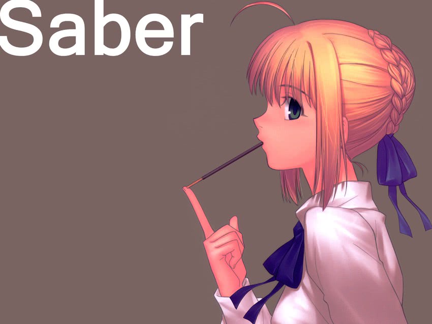 artoria pendragon and saber (fate and 1 more)