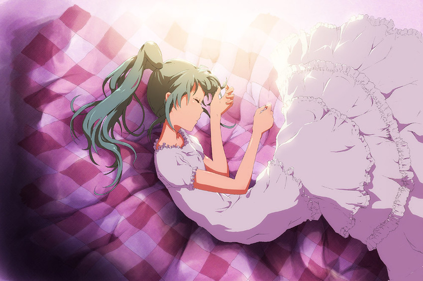 hatsune miku (vocaloid and 1 more) drawn by shiika_sadamasa