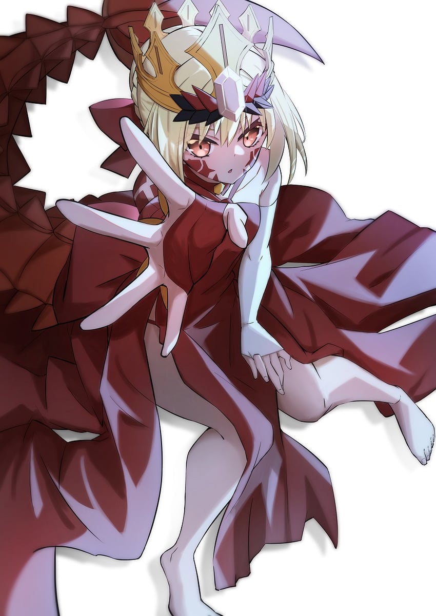 nero claudius and queen draco (fate and 1 more) drawn by hamao_1