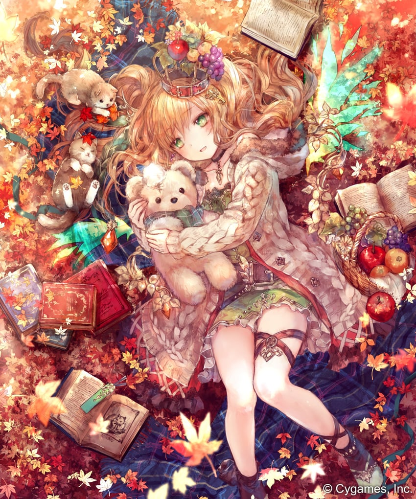 shingeki no bahamut and 1 more drawn by onineko