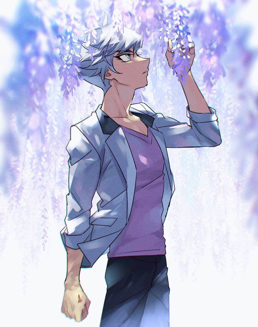 kogami ryoken (yu-gi-oh! and 1 more) drawn by mayona_(mayona1poke)
