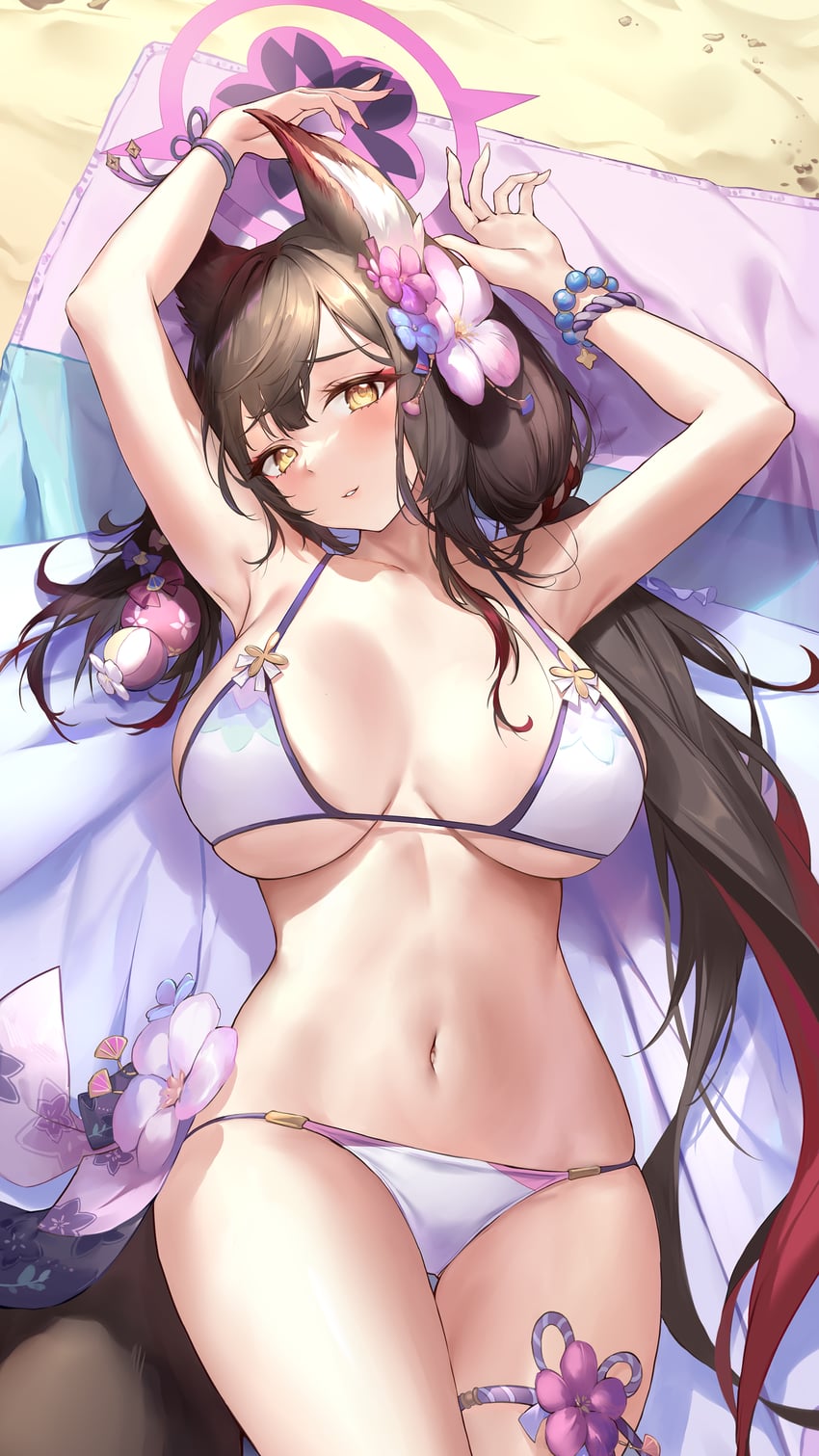 wakamo (blue archive) drawn by pdxen