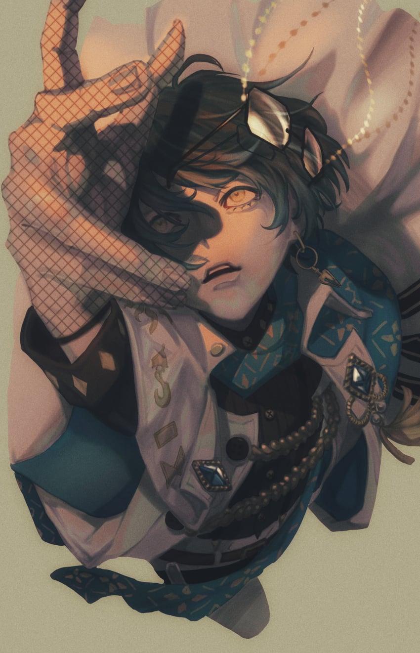 ike eveland (nijisanji and 1 more) drawn by wsg_koyo