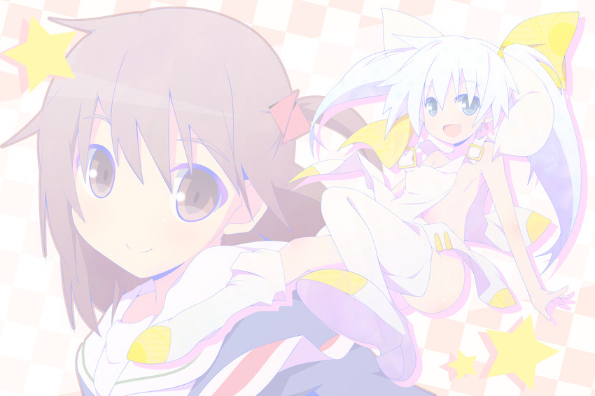 tama and kominato ruuko (wixoss and 1 more) drawn by nekokan-nekokan